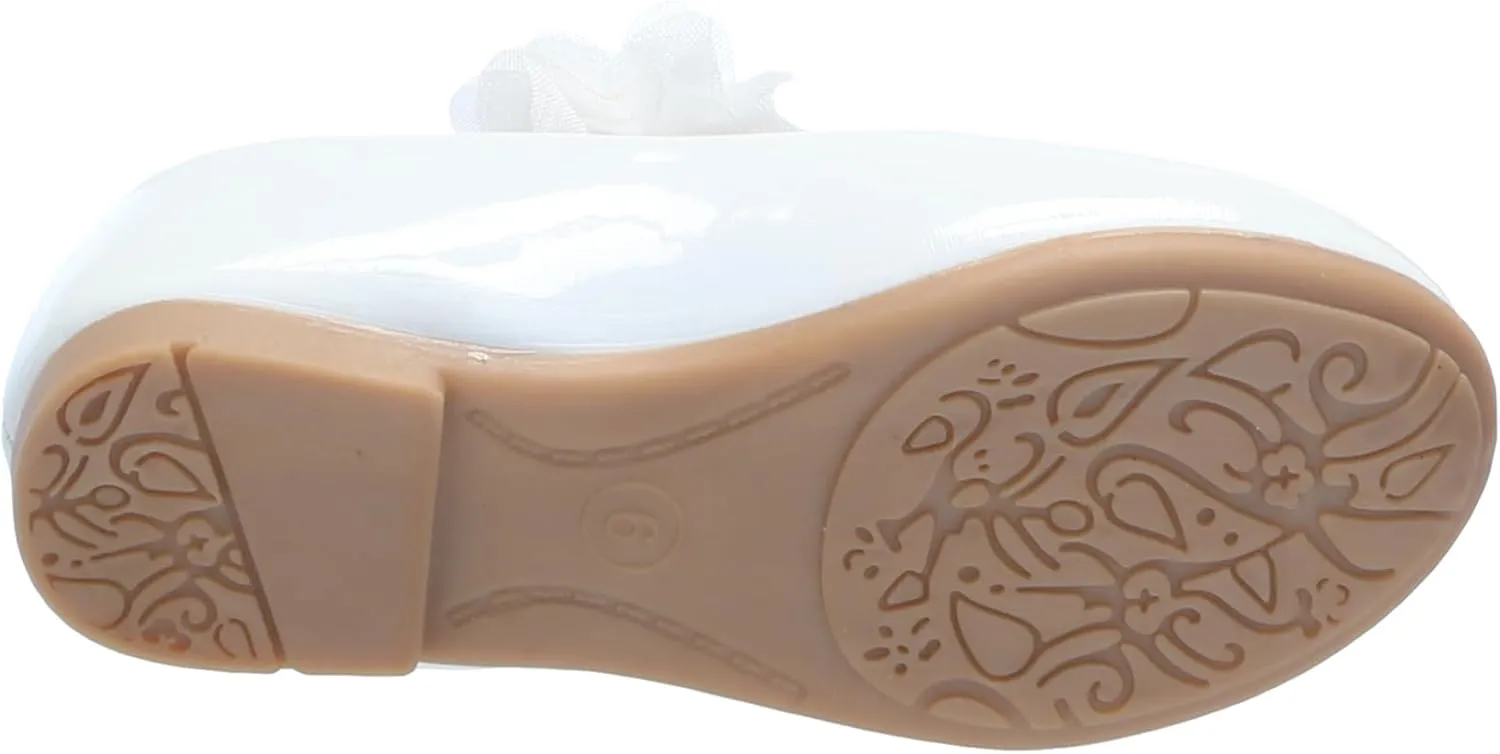 Ballerina Flats - Girls Classic Leatherette Ballet Shoe (Toddler Little Kid Big Kid)