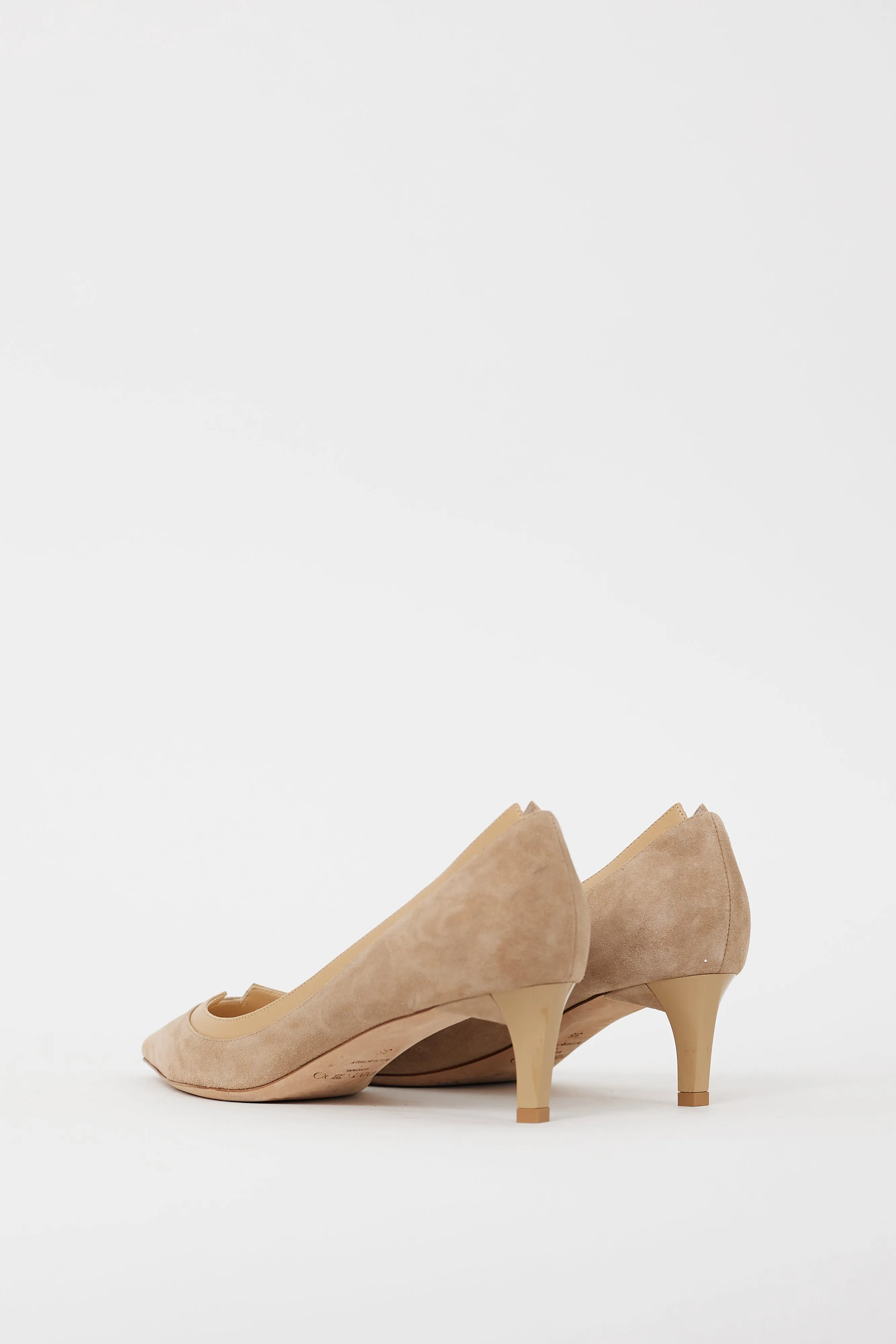 Beige Suede Imogen Pump