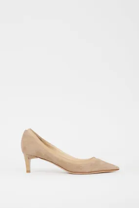 Beige Suede Imogen Pump