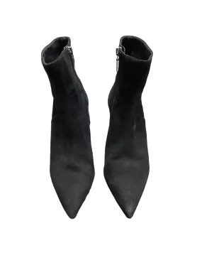 Black Boots Ankle Heels Evereve, Size 8