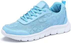 Flying Weaving Sneakers Women New Korean Fashion Round Head Lace Up Casual Shoes Thick Bottom Running Easy Works Shoes