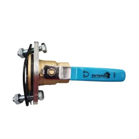 Full Port Threaded Ball Valve 1 Inch x Swivel Pump Flange
