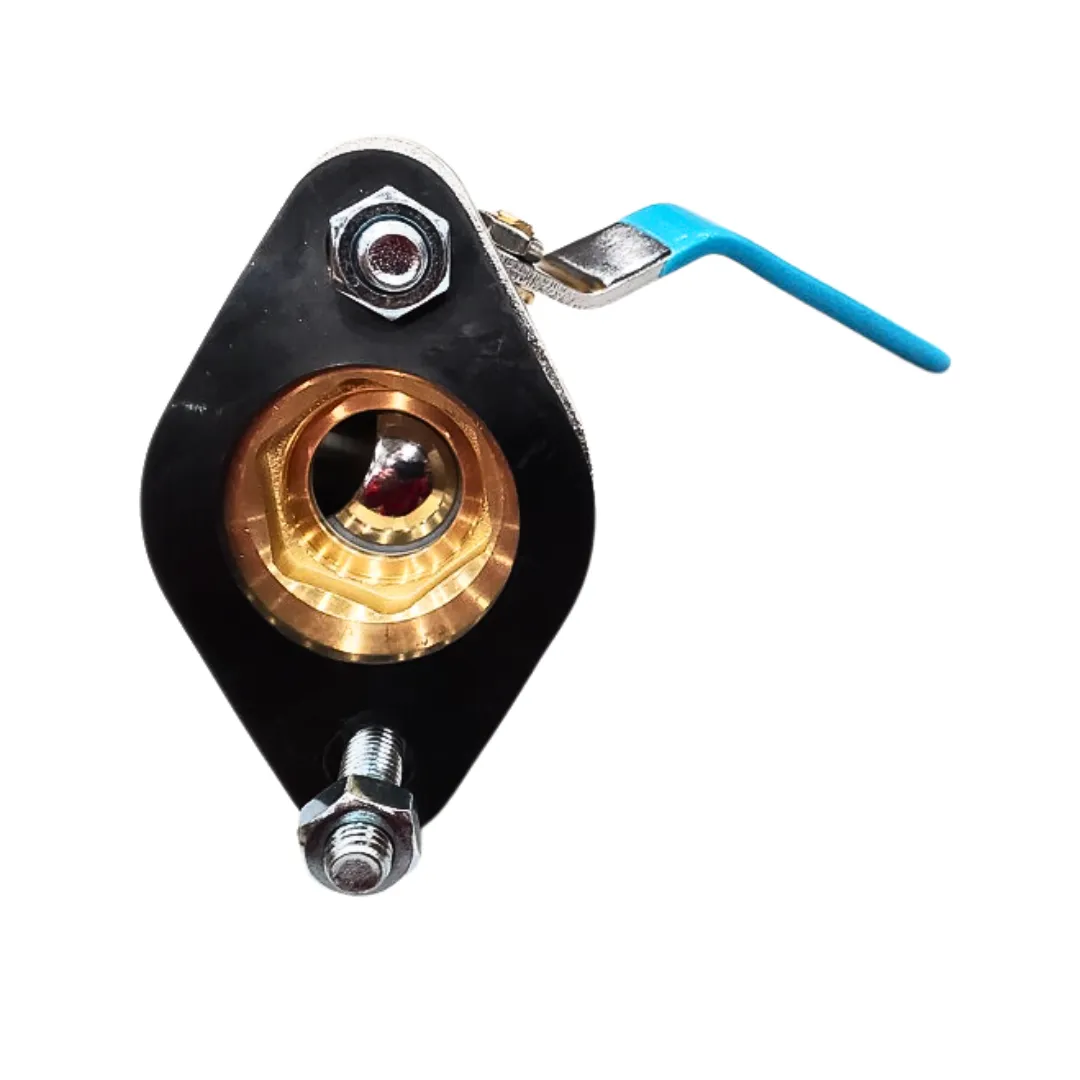 Full Port Threaded Ball Valve 1 Inch x Swivel Pump Flange