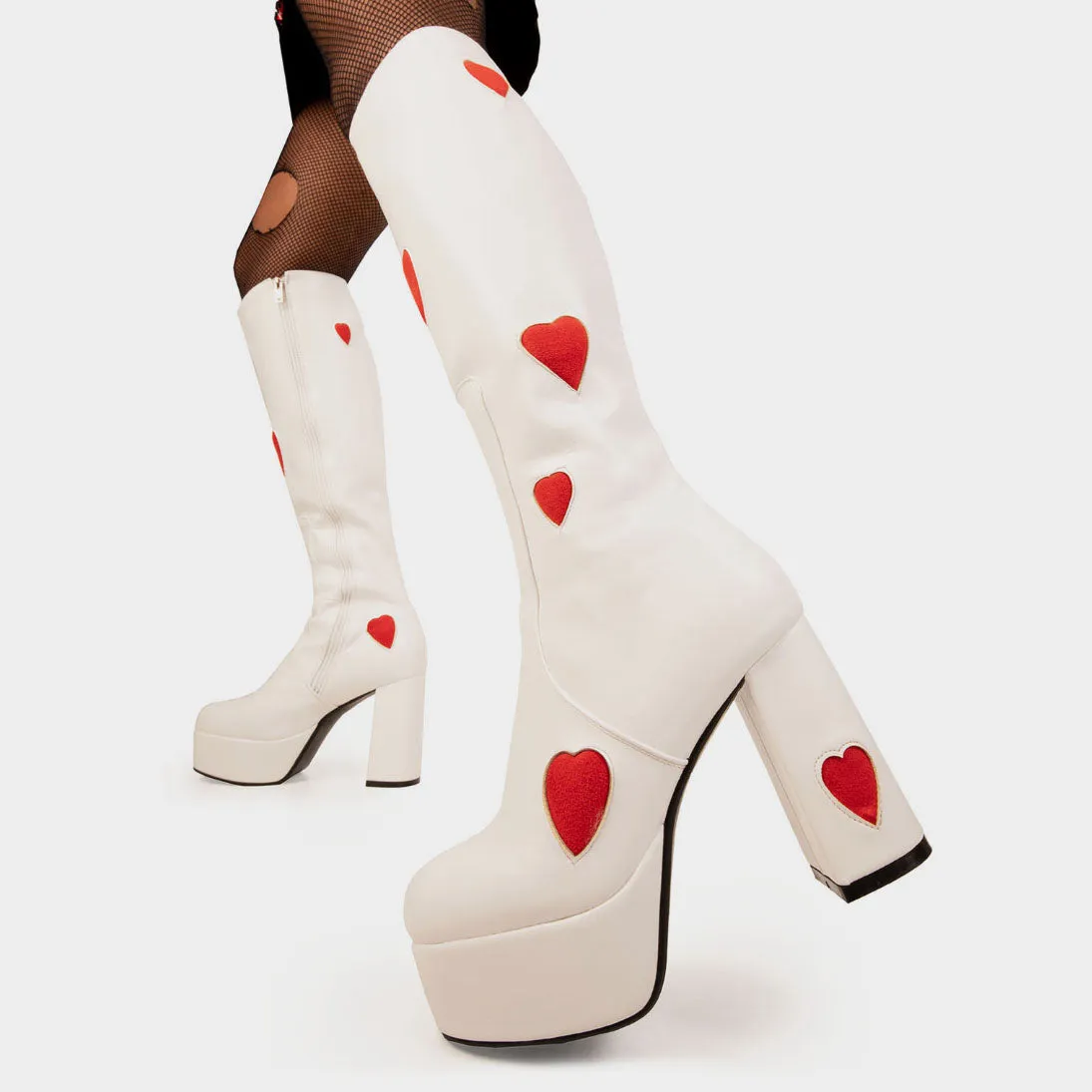 Jam Tarts Platform Knee High Boots