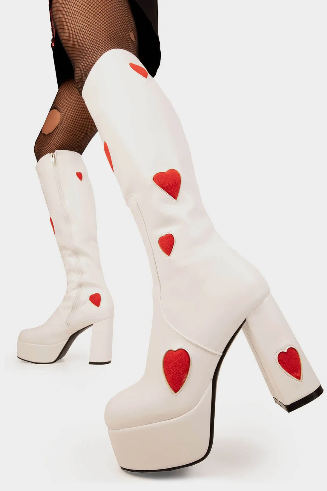 Jam Tarts Platform Knee High Boots