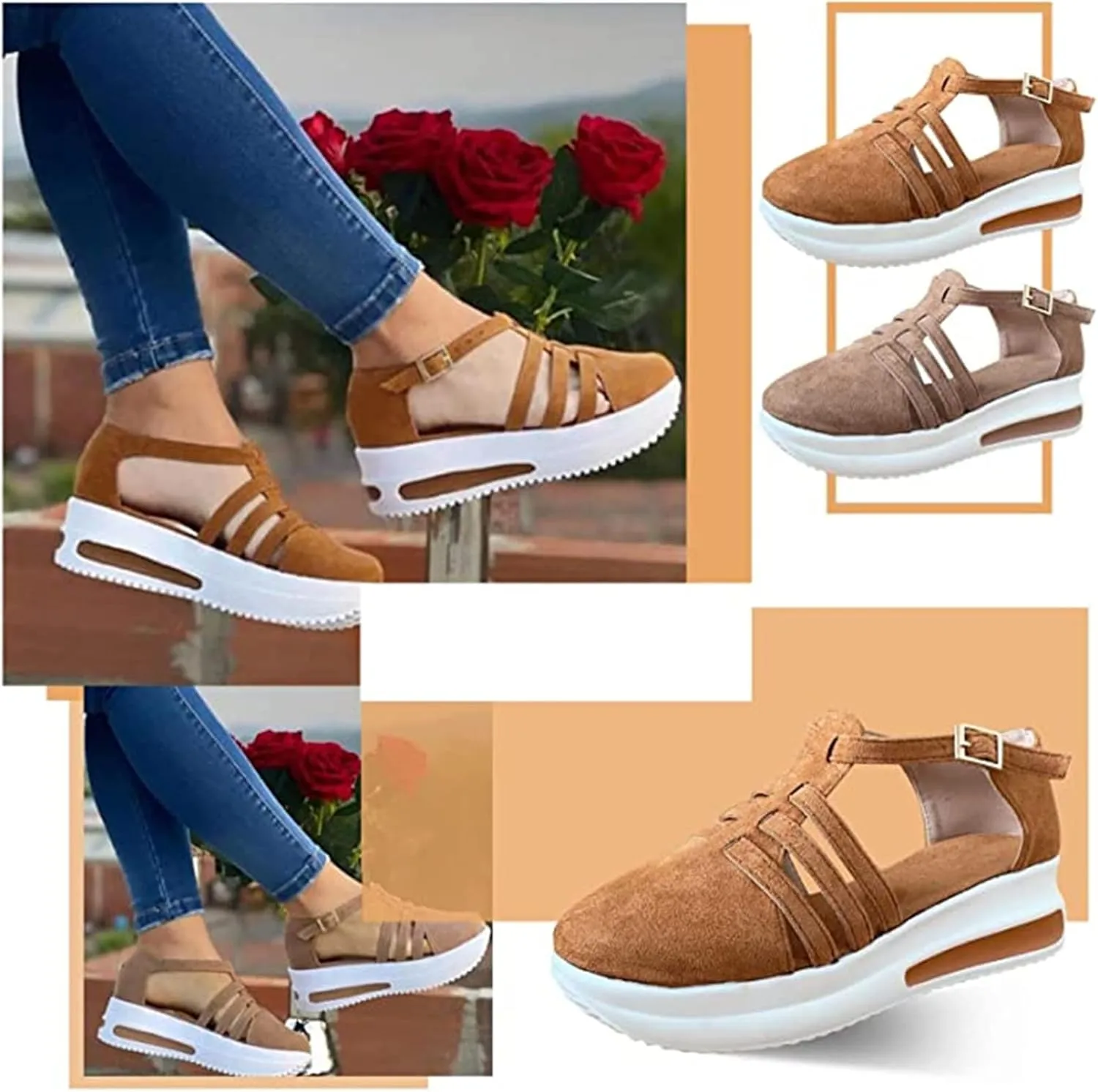 Ladmiple Womens Shoes Dressy Casual Comfortable Orthopedic Canvas Walking Shoes Slip On Fashion Sneakers Flats Loafers
