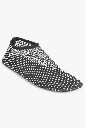 Minette Studded Flat | Black