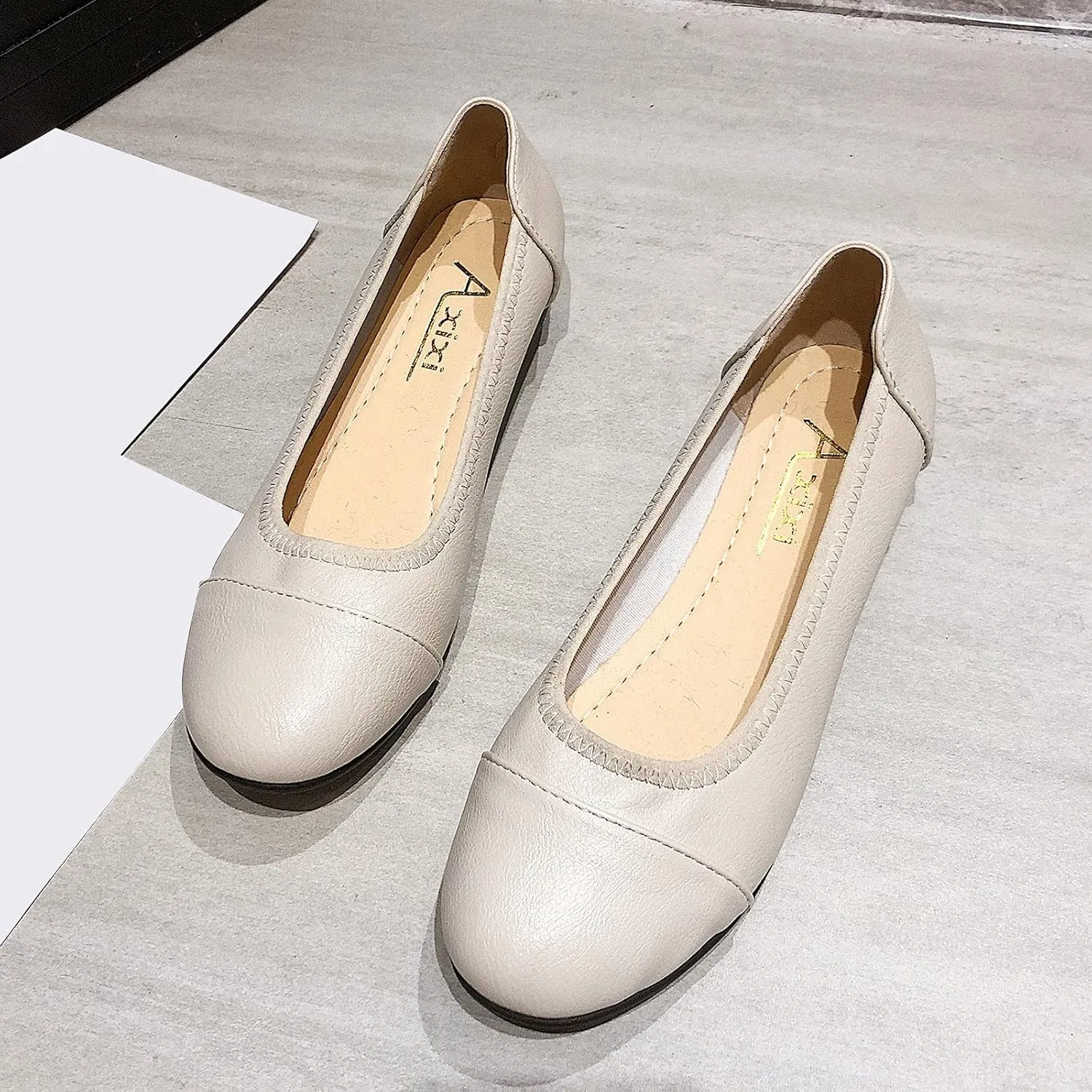 Women's Ballet Flats Business Office Work Dress Shoes Comfortable Dressy Flats for Women