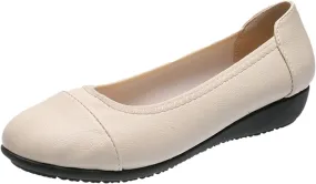 Women's Ballet Flats Business Office Work Dress Shoes Comfortable Dressy Flats for Women