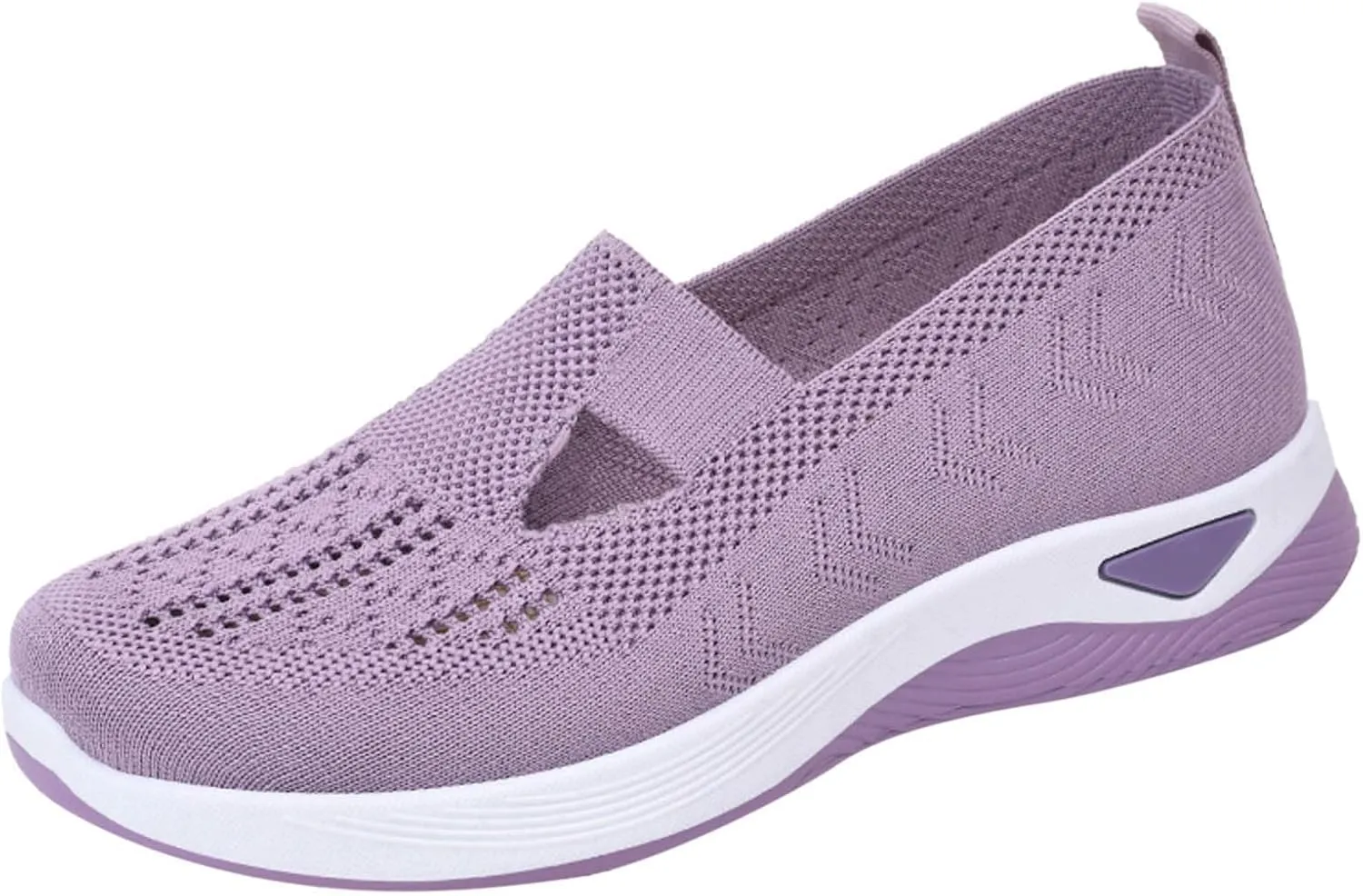 Womens Orthopedic Casual Walking Sneakers Slip On Shoes with Arch Support Comfortable Loafers Plantar Fasciitis Relief Foot Heel Pain Diabetic