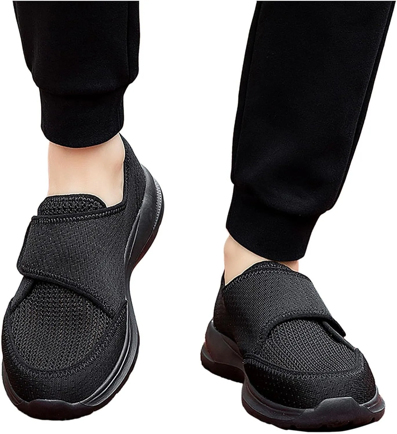 Women's Slip on Walking Sneaker Lightweight Fashion Tennis Shoes Casual Non Slip Flat Bottom Athletic Shoes